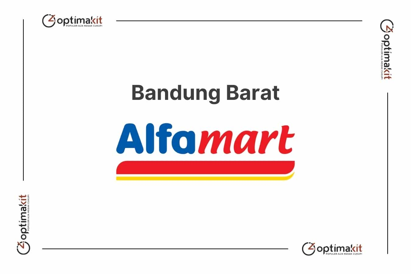 Lowongan Alfamart Bandung Barat