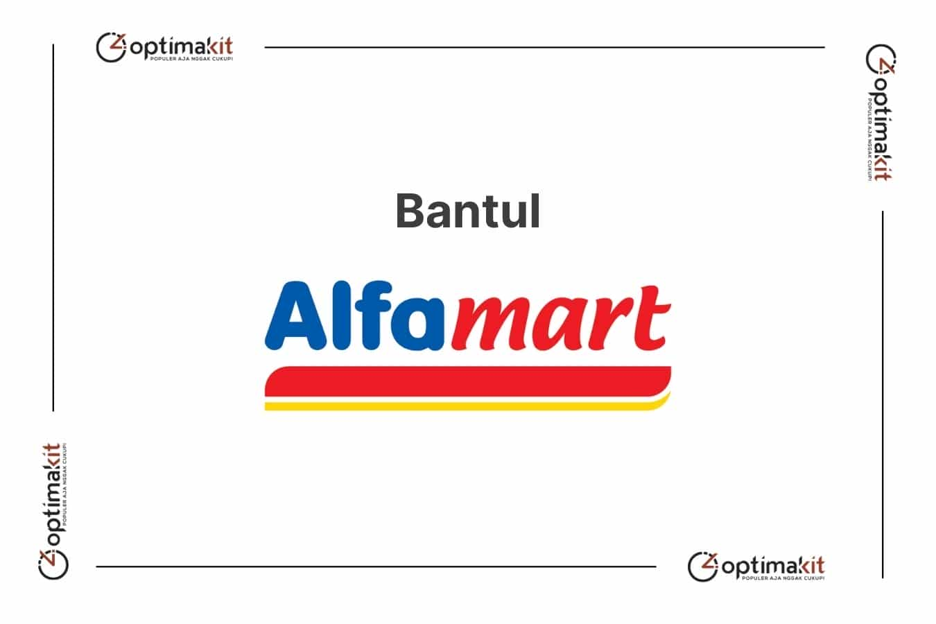 Lowongan Alfamart Bantul