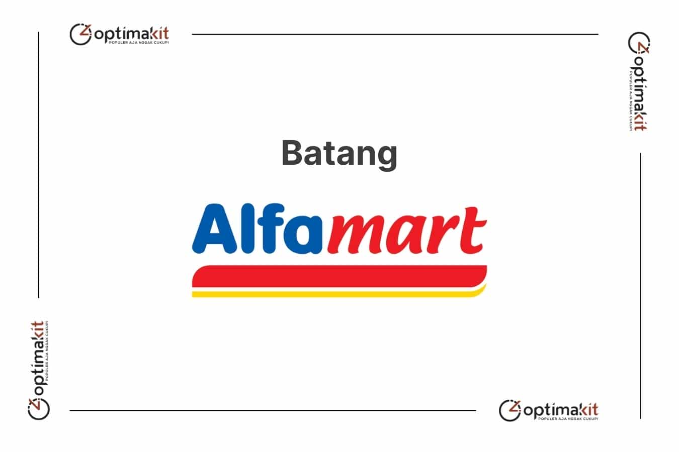 Lowongan Alfamart Batang