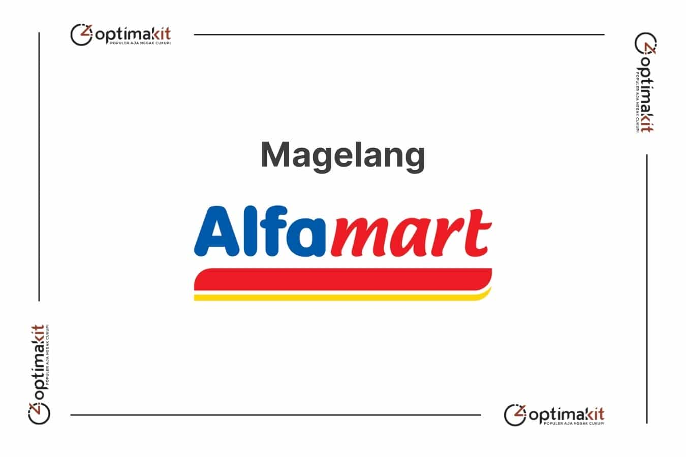 Lowongan Alfamart Magelang