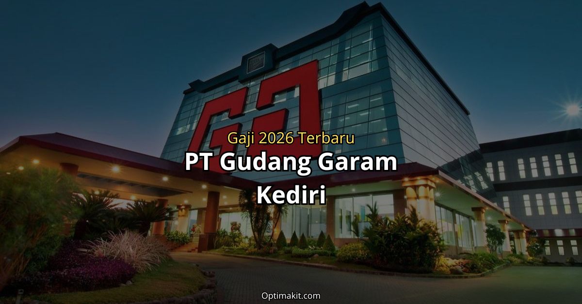 gaji pt gudang garam terbaru semua jabatan 2026