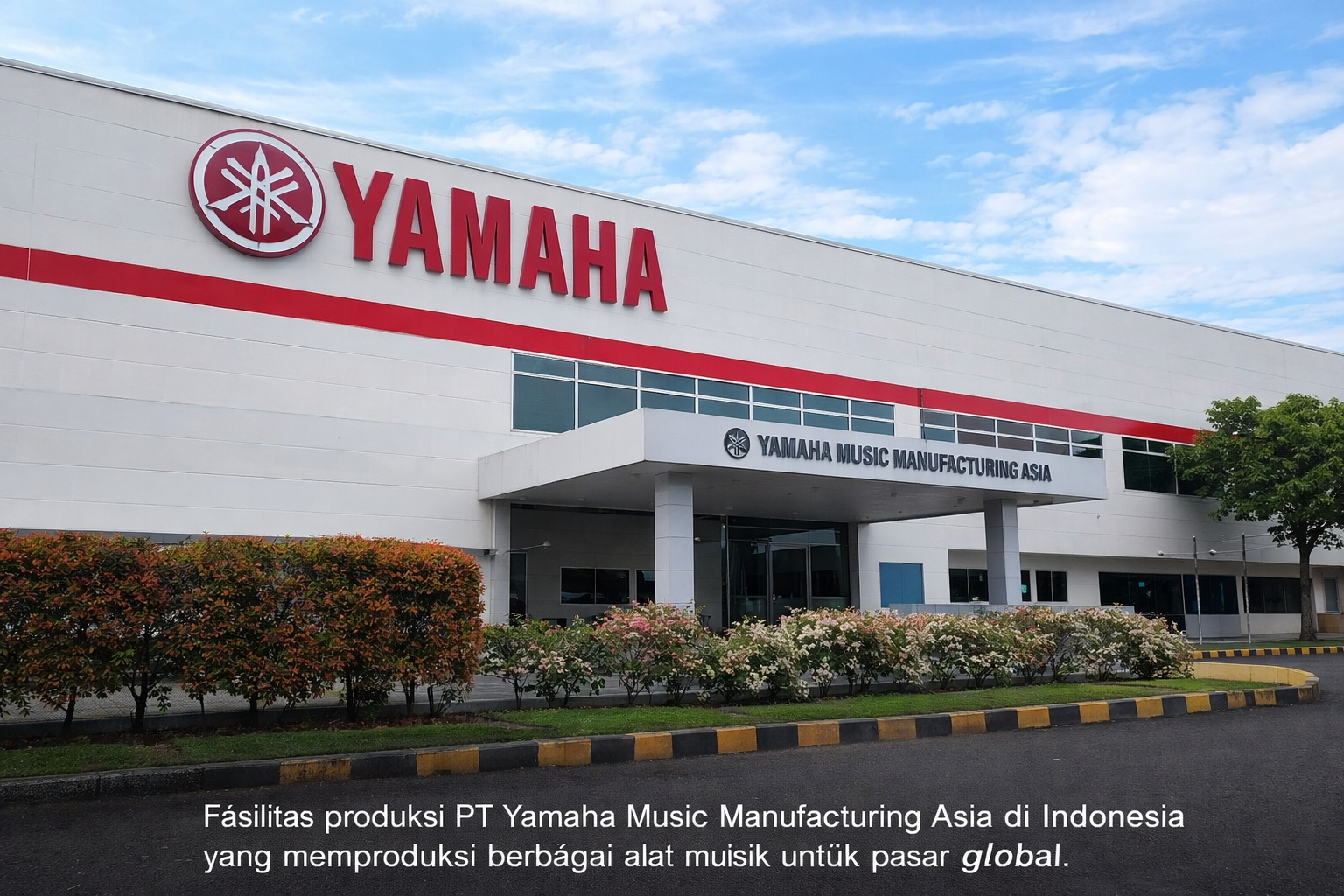 pabrik pt yamaha music indonesia tempat produksi alat musik