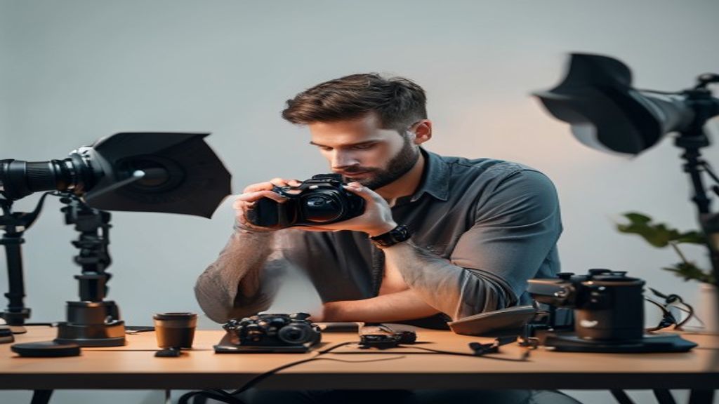 Fotografer produk profesional untuk katalog agensi desain kreatif