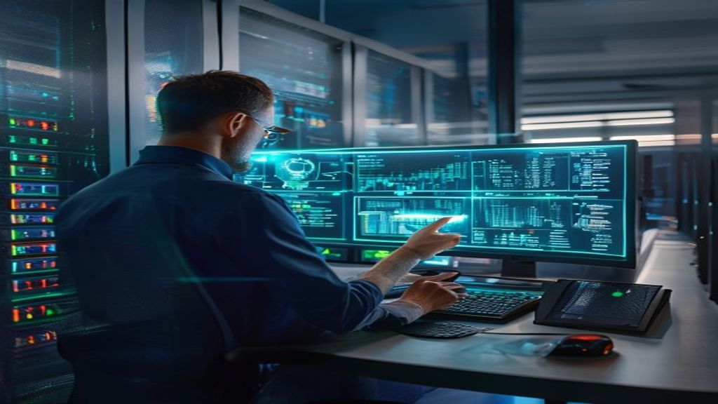 Konsultan IT profesional membantu mengoptimalkan infrastruktur digital perusahaan secara efisien