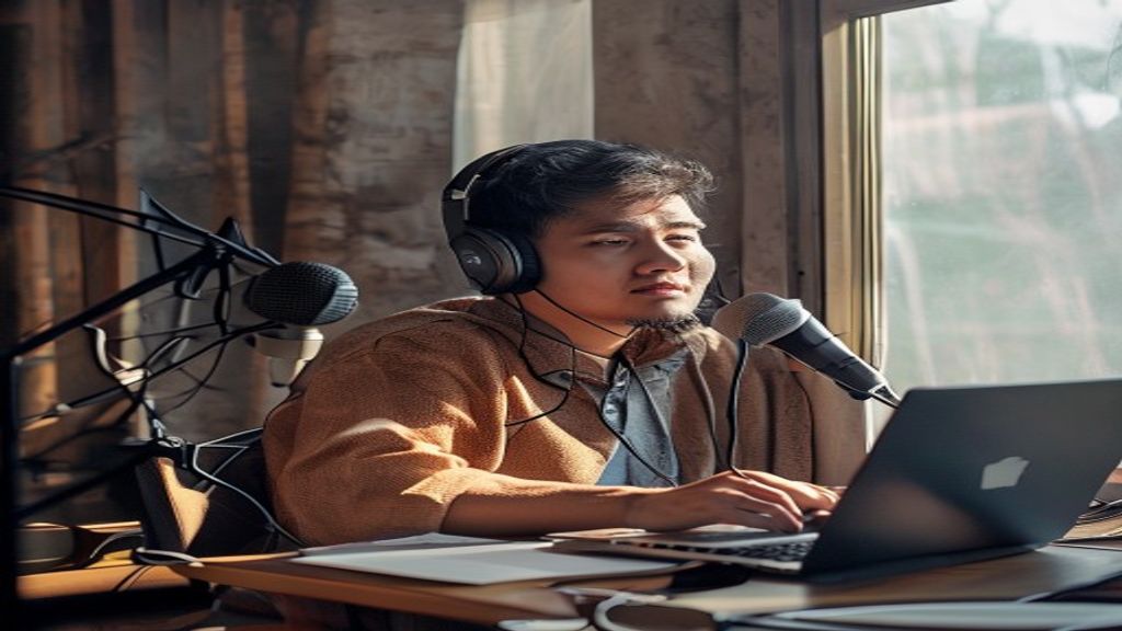 Lowongan pekerjaan sebagai penulis kreatif untuk konten iklan radio dan podcast