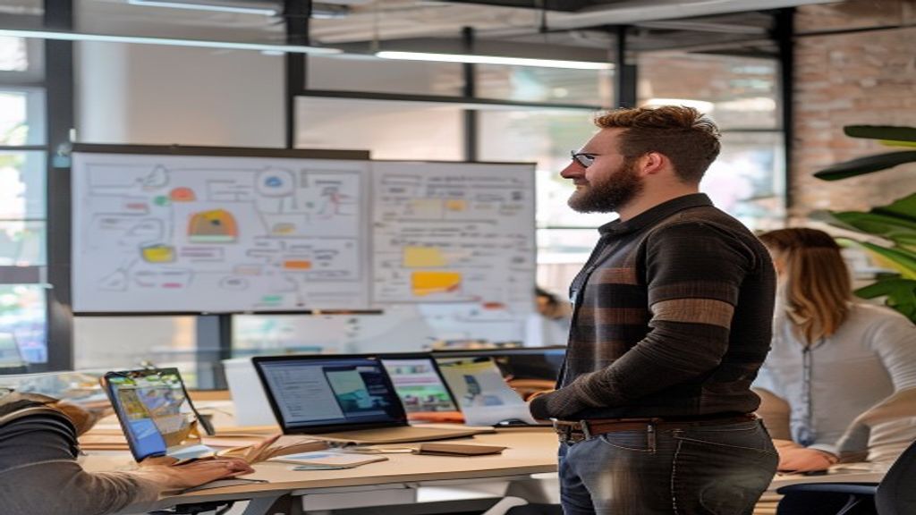Scrum Master profesional untuk tim developer Agile