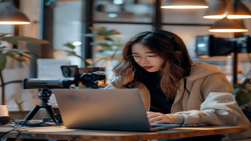 Content creator spesialis Reels dan Shorts membuat konten video pendek menarik