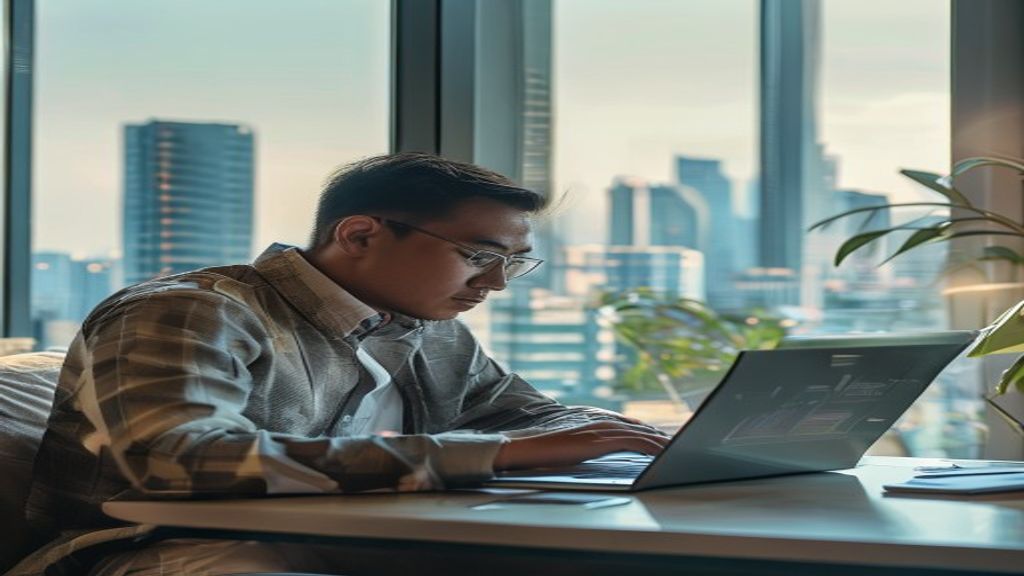 Ilustrasi panduan lengkap memulai bisnis digital dari nol tahun 2026 dengan strategi modern.